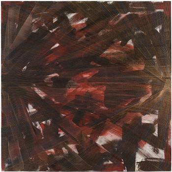 392. Elisabeth Frieberg, "Untitled (Eternity, Hell or Blood, Gold)".