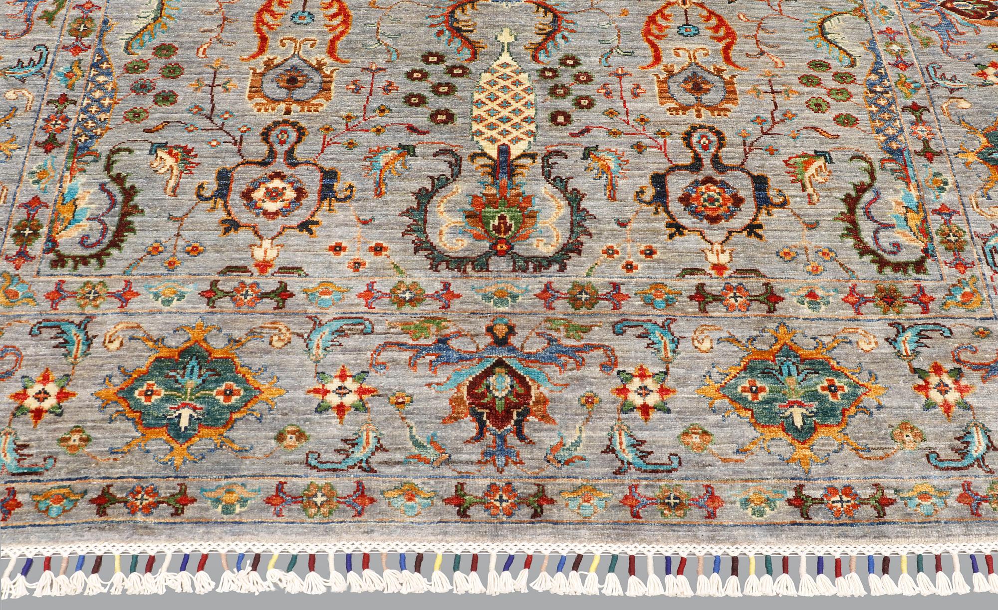 A rug, Ziegler design, approx. 240 x 172 cm.