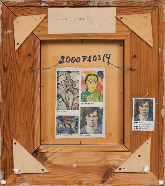 TORA VEGA HOLMSTRÖM, pastell, monogramsignerad.