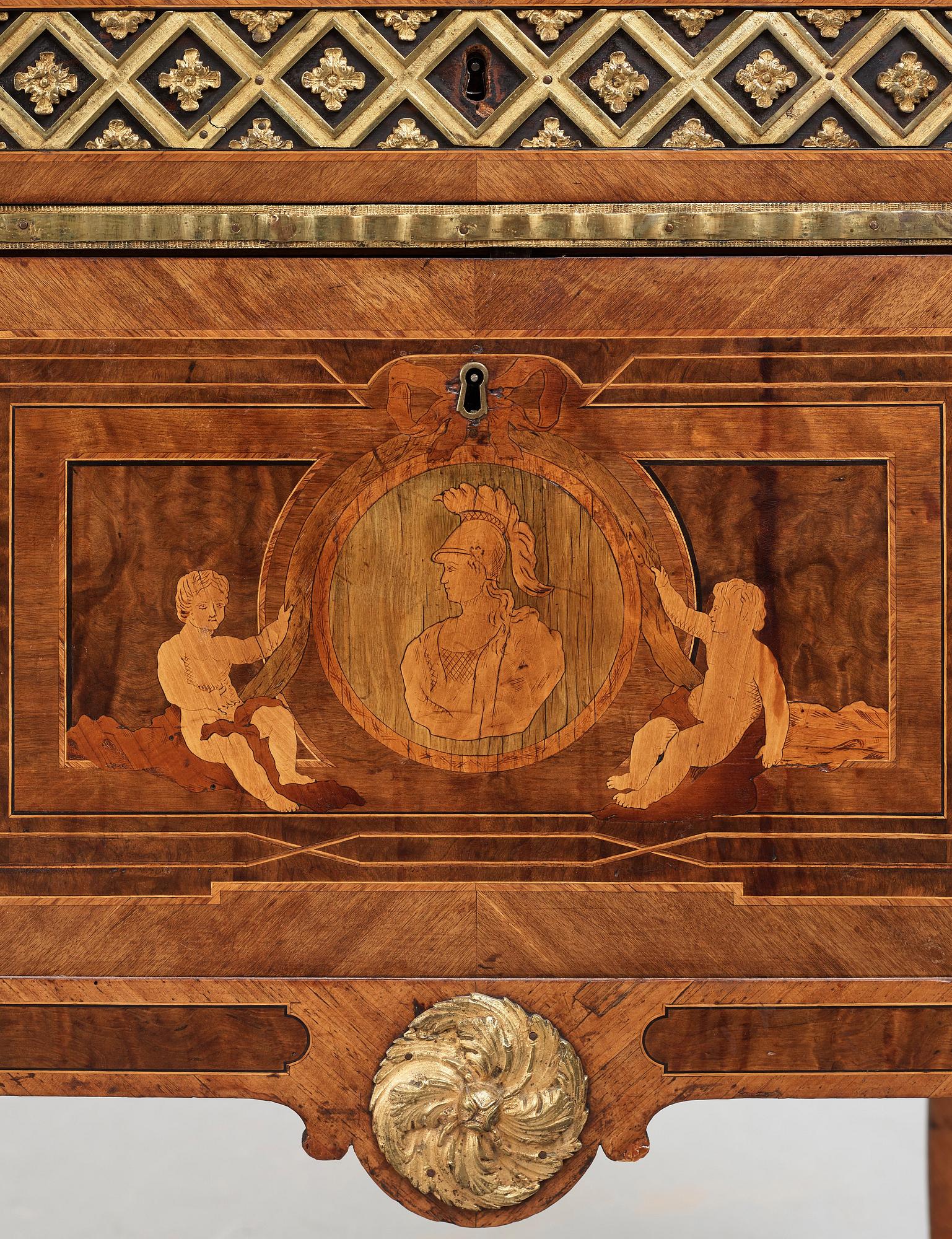 A Gustavian 1780's commode by Gottlieb Iwersson, Royal cabinetmaker (master in Stockholm 1778-1813), not signed.