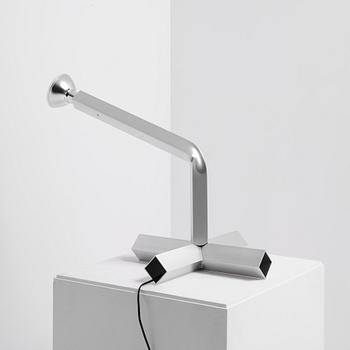 David Taylor, bordslampa, unik, "Aluminium Table Lamp (Light)", Studio Mellösaverken, Sverige, 2025.