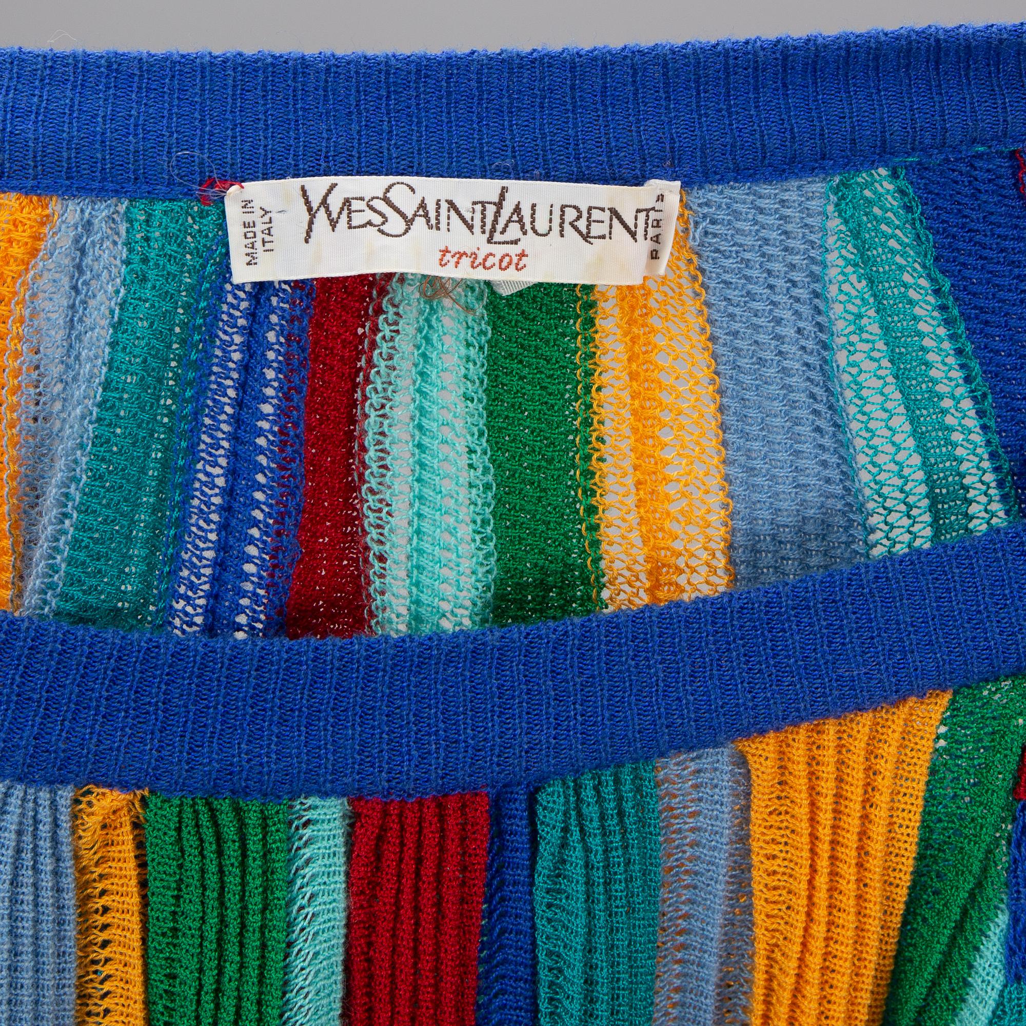 YVES SAINT LAURENT, dress size 38.