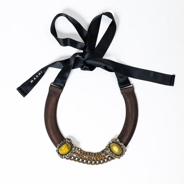 Marni, necklace.