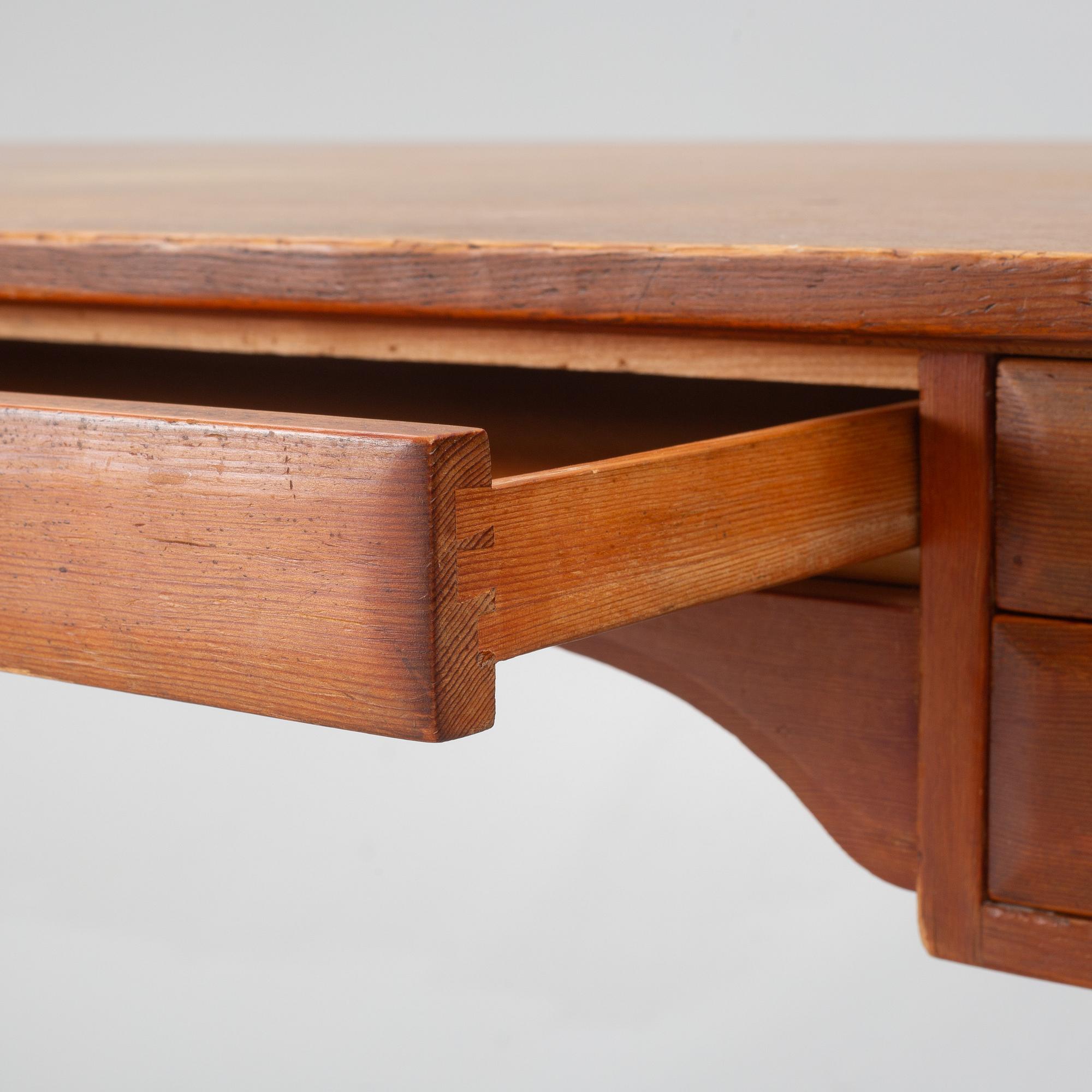 Carl Malmsten, a desk 'The Architect', designed 1951.