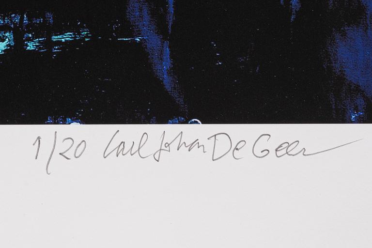 Carl Johan De Geer, "Bakom fasaden".