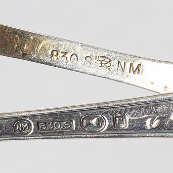 Bestick, 39 st, silver, Norge.
