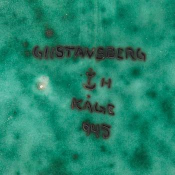 2 PIECES "ARGENTA" BY WILHELM KÅGE, Gustavsberg, Sweden.