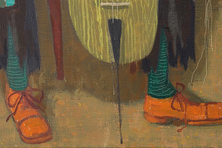 Pelle Åberg, Clown with cello.