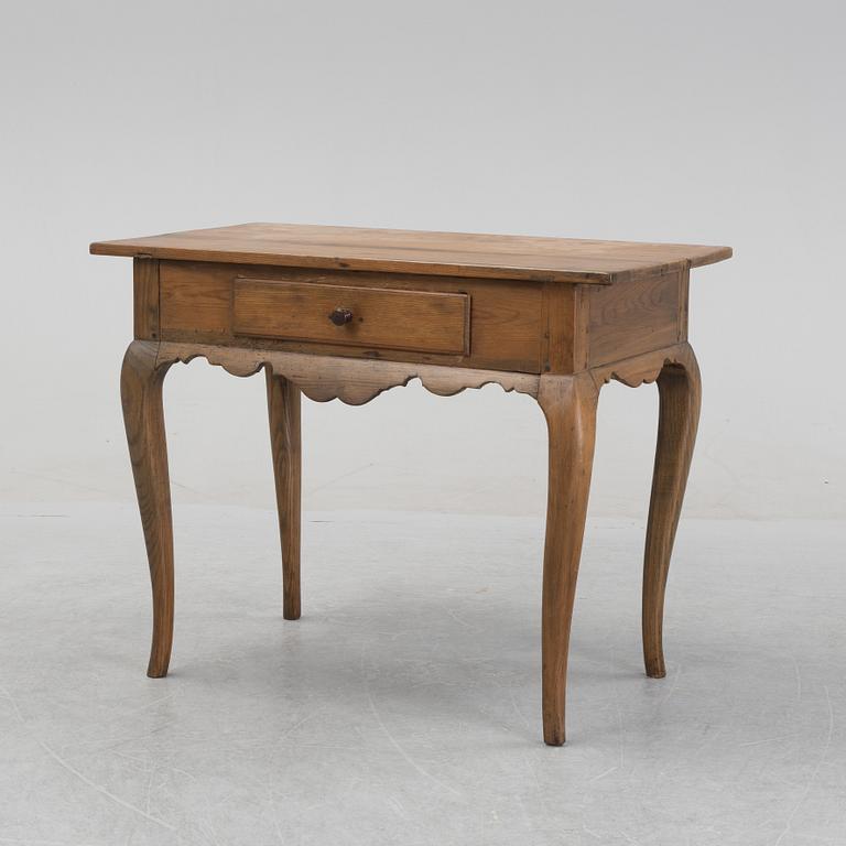 Bord med låda, rokoko, 1700-talets mitt.