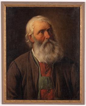 Josef Büche, tillskriven, Man med skägg.