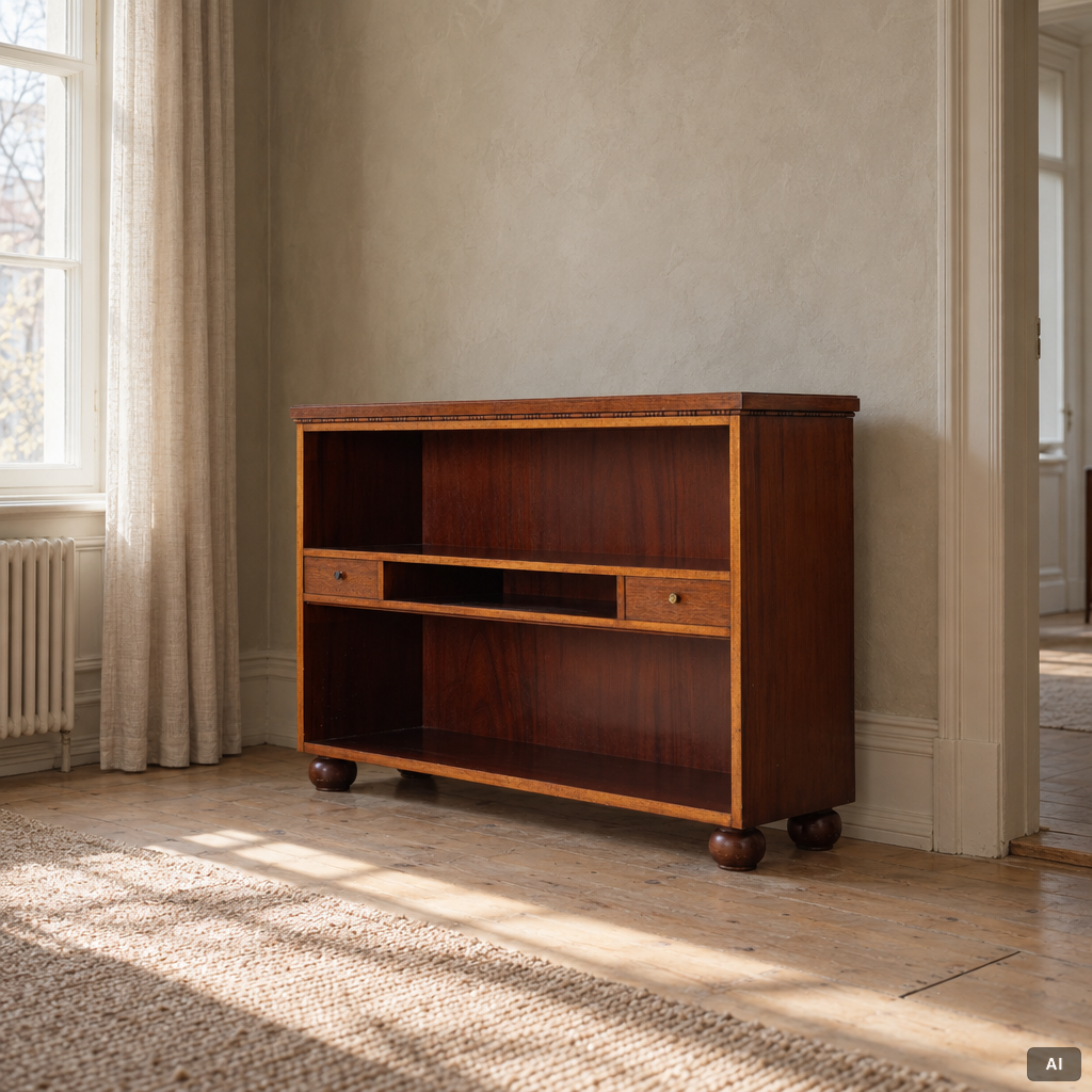 Bookcase, 1930s/40s.