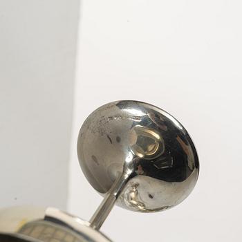 Champagne goblets, 8 similar, silver, including CG Hallberg, Stockholm, 1930.