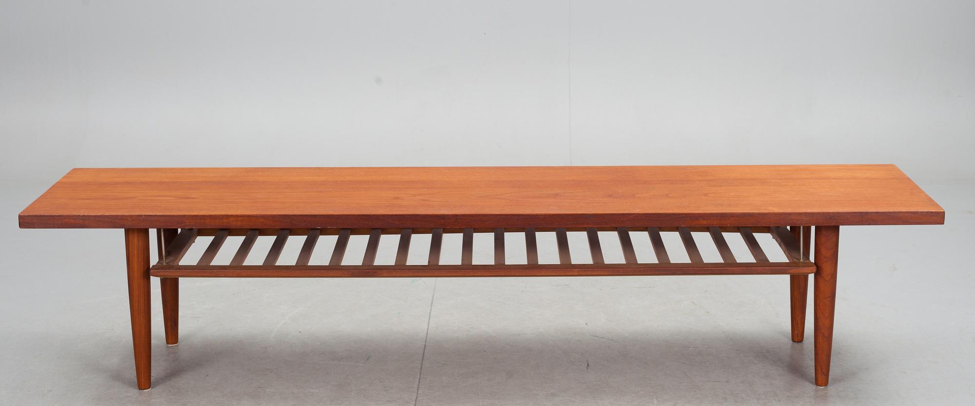 BÄNK. "Domi 27" design Nils Jonsson för Hugo Troeds. "Bra Bohag". 1950/60-tal.