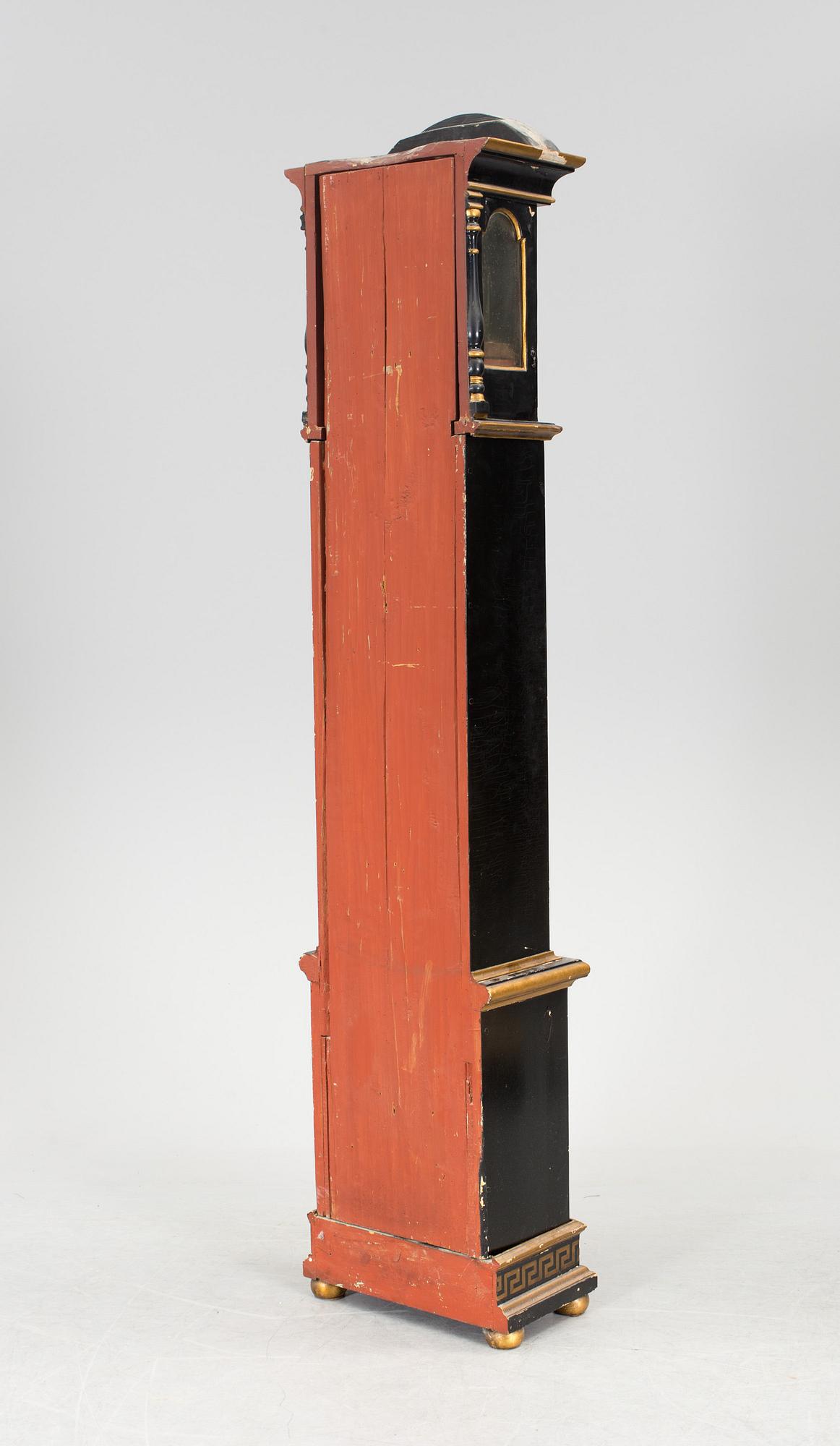 An early 1800s grandfather clock.
