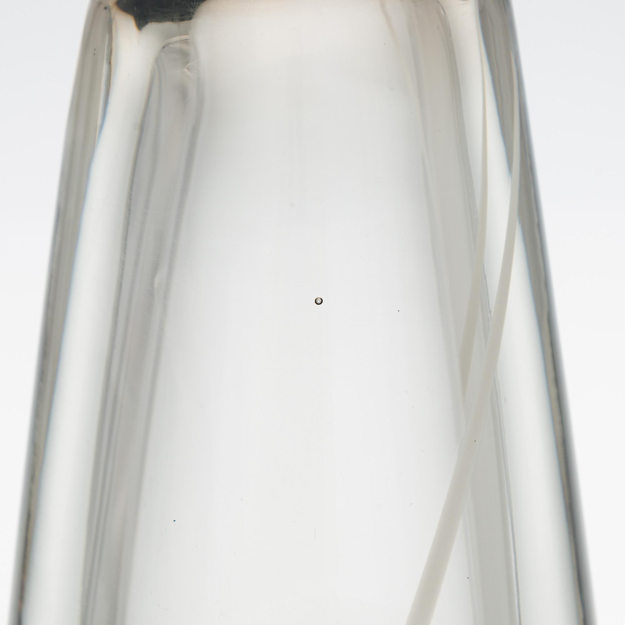 Gunnel Nyman, vas, "Serpentin", signerad G. Nyman, Nuutajärvi Notsjö -59.