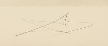 Salvador Dalí, drypoint coloured with stencil, 1975. signed 29/300.