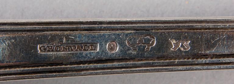 SOPPSLEV, silver, JP Grönvall Stockholm 1829.