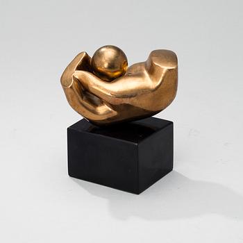 BJÖRN WECKSTRÖM, A BRONZE SCULPTURE, signed B.W. 115.