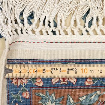 An Isfahan rug of 'Hunting' design, signed Seirafian (Ali Seirafian), c.166 x 109 cm.