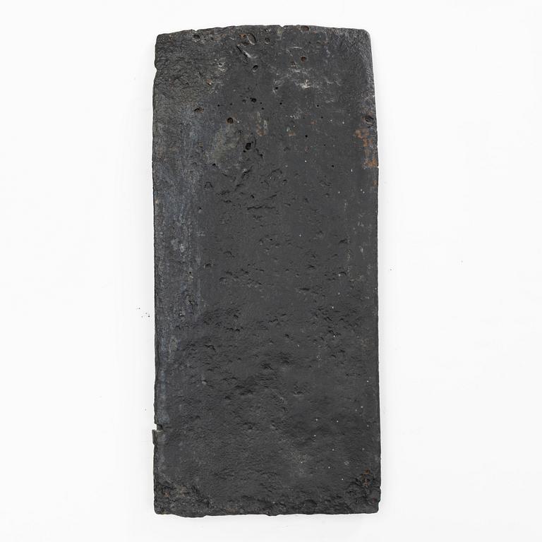 A stove plate, Denmark, 1711.