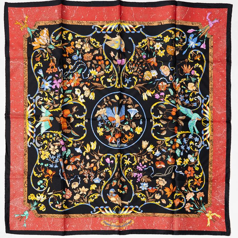 Hermès, scarf, "Pierres d'Orient et d'Occident".