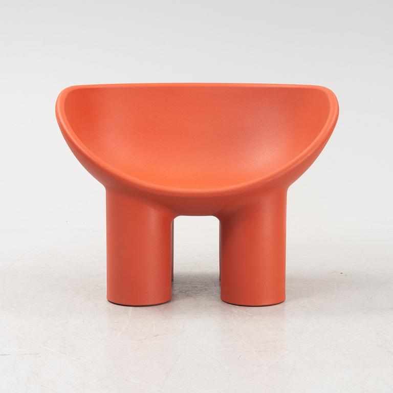 A 'Roly Poly' chair by Faye Toogood for Dirade, Italy.