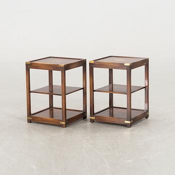 A pair of side tables / bed side tables from mid / second half of the 20th century.