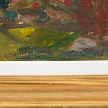 Erling Ärlingsson, oil on panel, signed E.Ä.