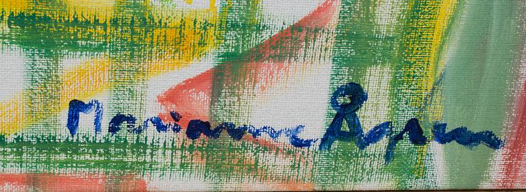 MARIANNE ÅGREN. olja på duk. Signerad.