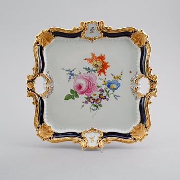 BRICKA, porslin, Meissen, 1900-talets mitt.