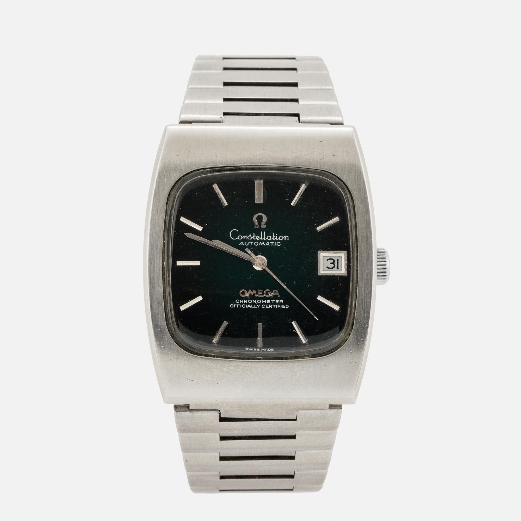 OMEGA, Constellation, Chronometer, wristwatch, 33 x 39,5 mm,