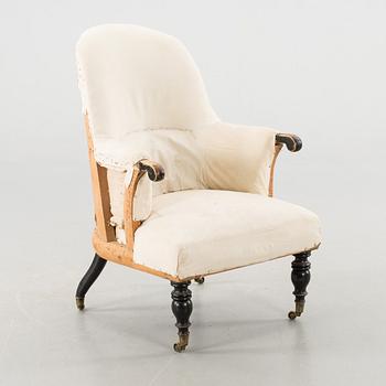 A late 19th century armchair.