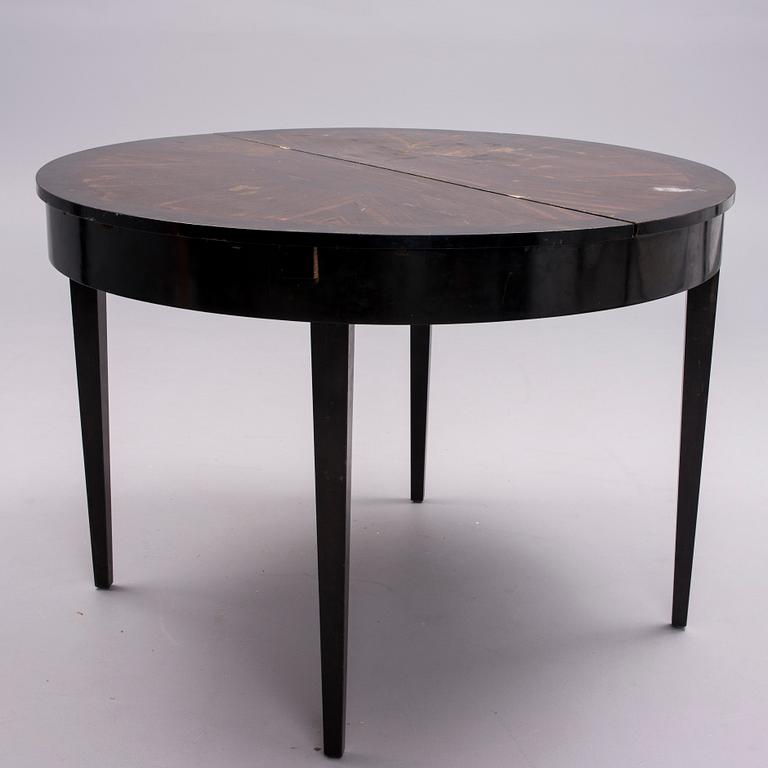 MATBORD samt STOLAR, 6 st, art déco, 1920-tal.