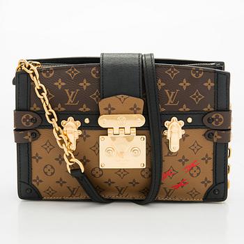 Louis Vuitton, väska, "Reverse Monogram Trunk Clutch".