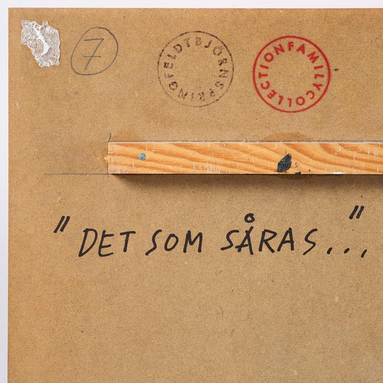 Alf Linder, "Det som såras...".