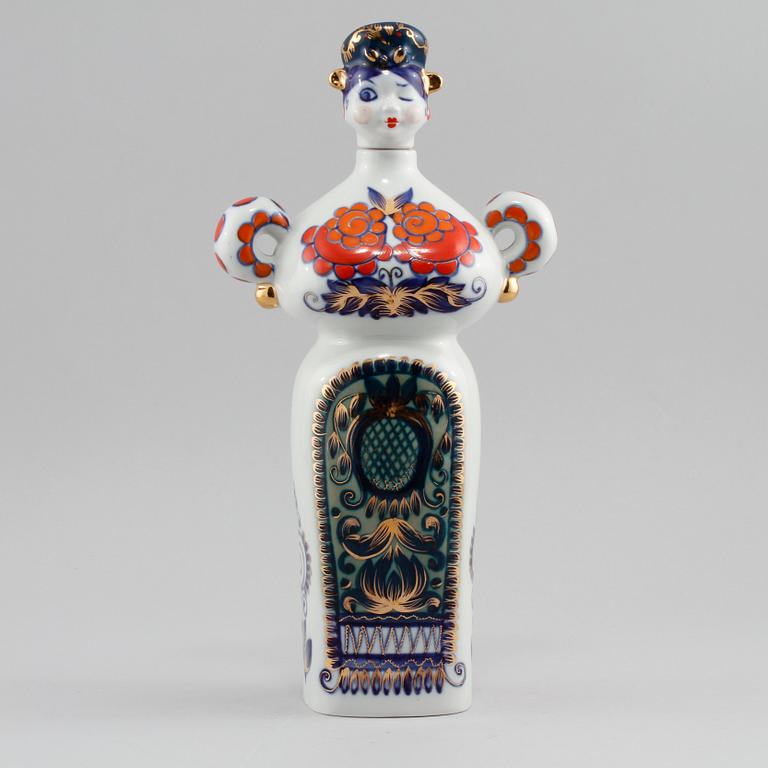 KANNA med LOCK, porslin, Korosten, Sovjetunionen, 1900-talets andra hälft.