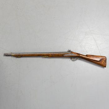 A Swedish Royal Military flintlock rifle model 1804.