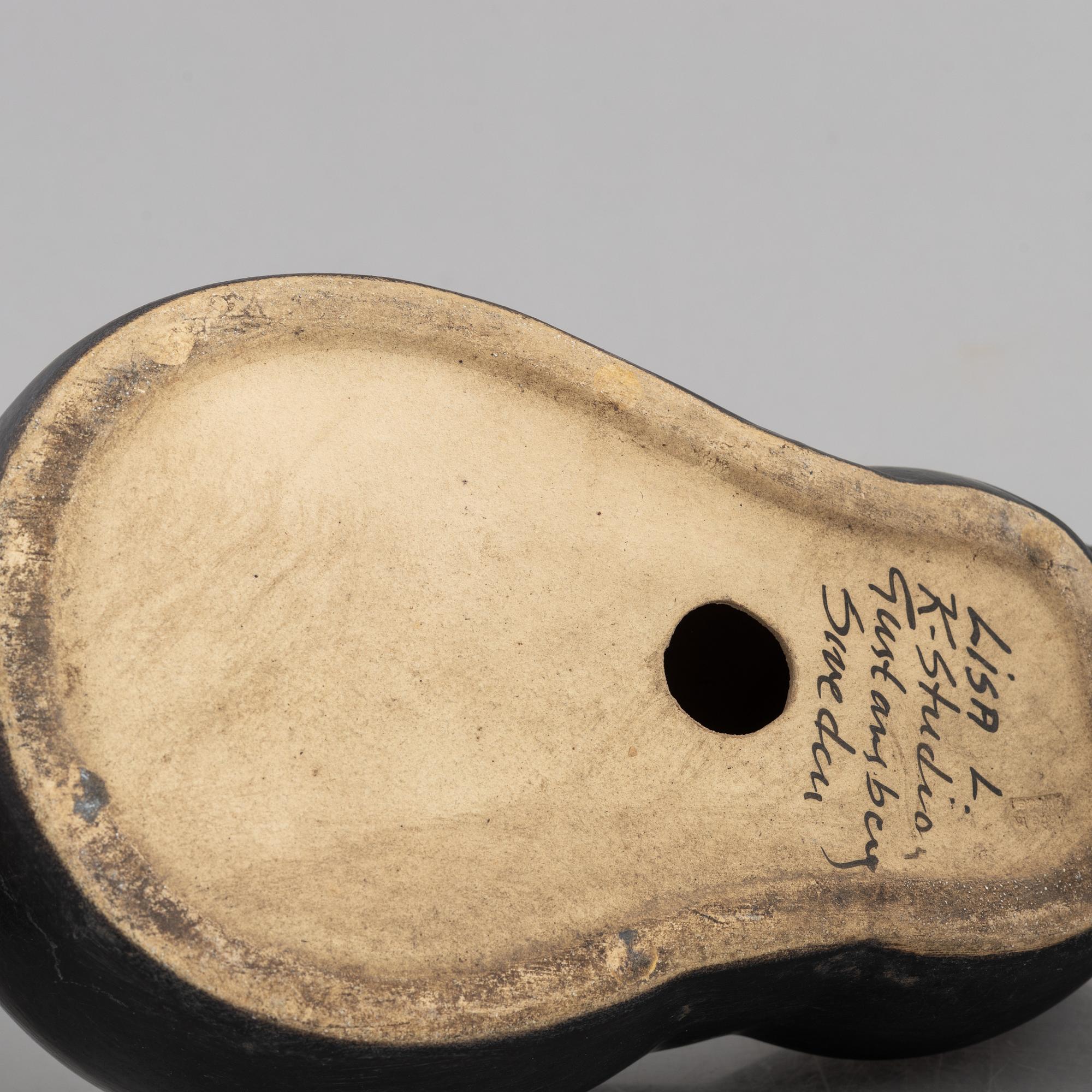 Lisa Larson, three cat figurines, K-studion, Gustavsberg, Sweden.