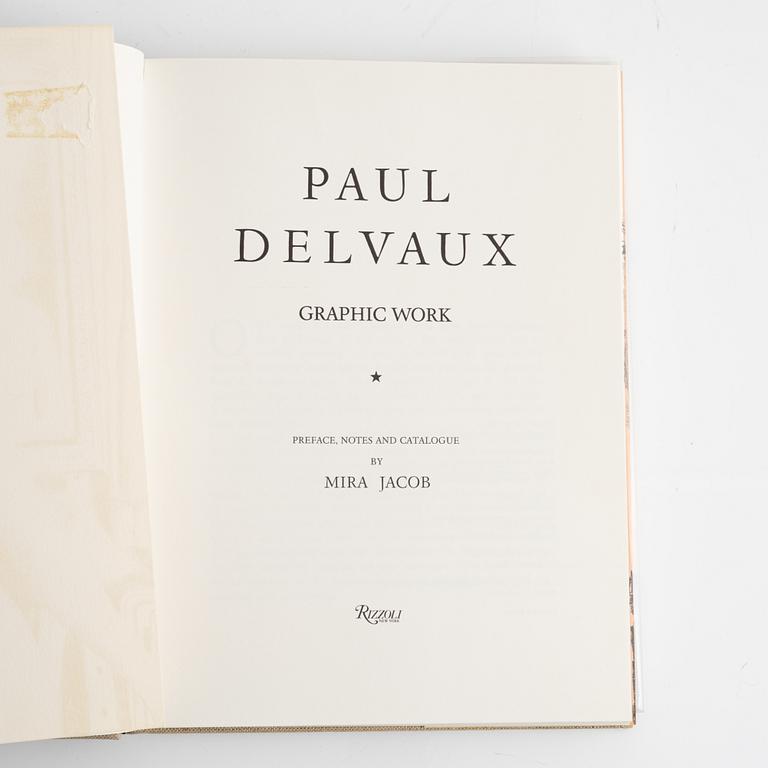 Bok, Paul Delvaux "Graphic Work", 1976.
