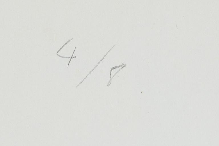 Matti Kujasalo, lithograph in colours, signed, numbered 4/8 and dated -71.