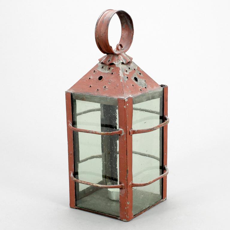 HANDLYKTA, plåt, omkring sekelskiftet 1900.