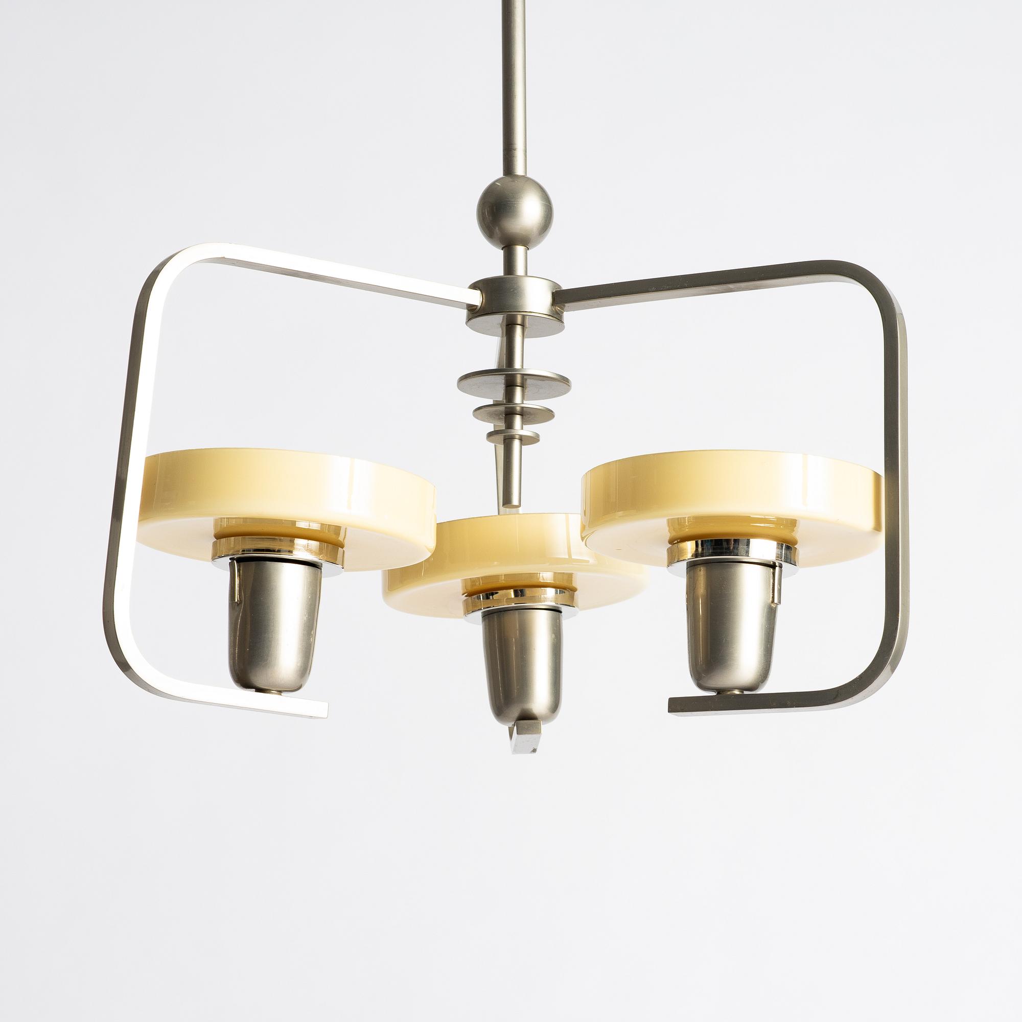 Ceiling lamp, Art Deco, 1920s.