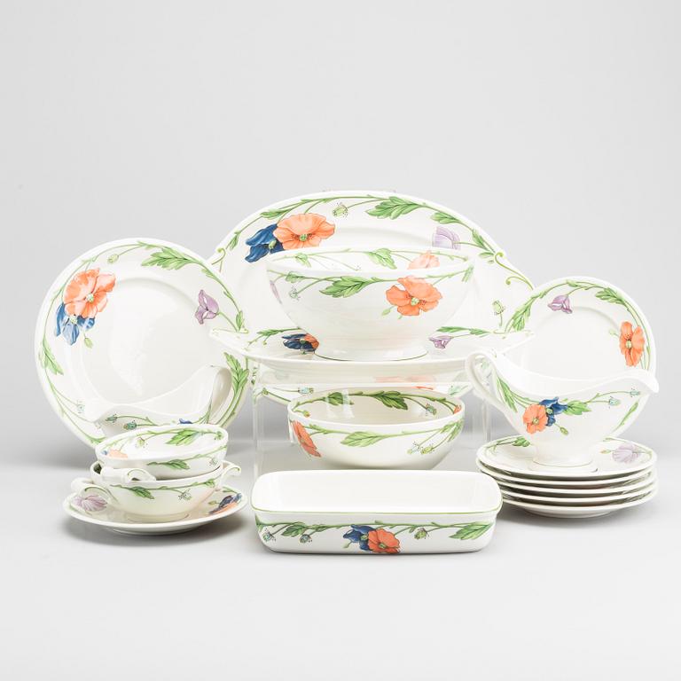 A 26 PIECE PORCELAIN SERVICE VILLEROY & BOCH, SECOND HALF OF 20TH CENTURY.