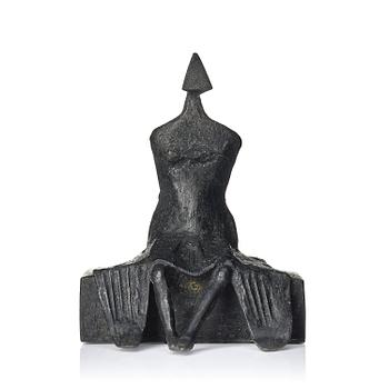891. Lynn Chadwick, "Maquette VI Sitting Woman".