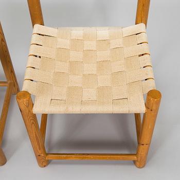 Ben af Schultén, a set of six 1970s 'N20' chairs for Artek.