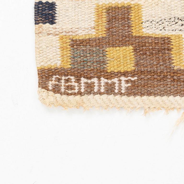 Märta Måås-Fjetterström, a carpet, ”Blå heden”, flat weave, ca 288,5 x 186 cm, signed AB MMF.