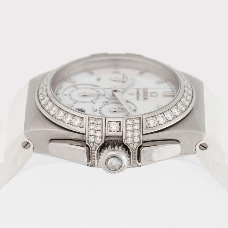 OMEGA, Constellation, Double Eagle, Co-Axial, Chronometer, chronograph, wristwatch, 35 mm,