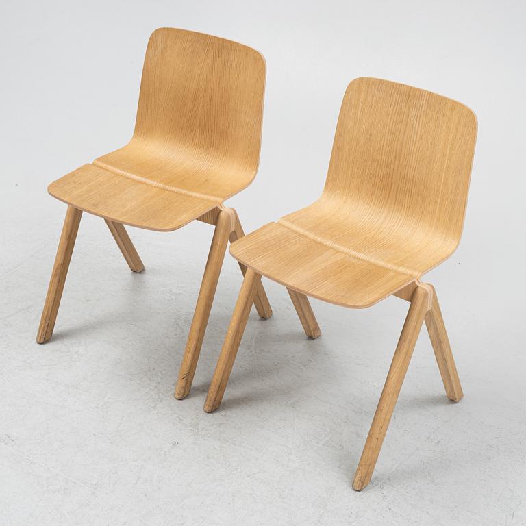 Ronan & Erwan Bouroullec, a set of eight 'Copenhague CPH- chairs from Hay, Denmark.