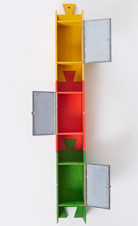 Thomas Sandell, a set of three "Bröllopsskåp" cabinets, ed. 200, Asplund, Stockholm, post 1990.