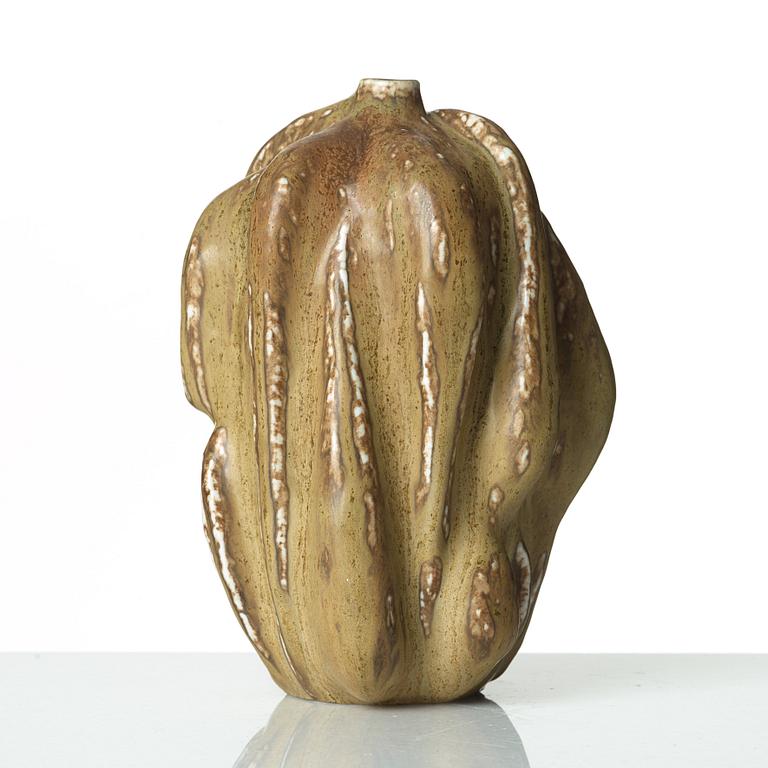 Axel Salto, a stoneware vase, Royal Copenhagen, Denmark.